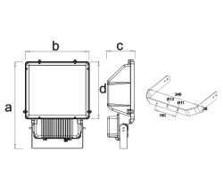 Pelsan Elit Lirad 150w Metal Halide Projektor Rx7s