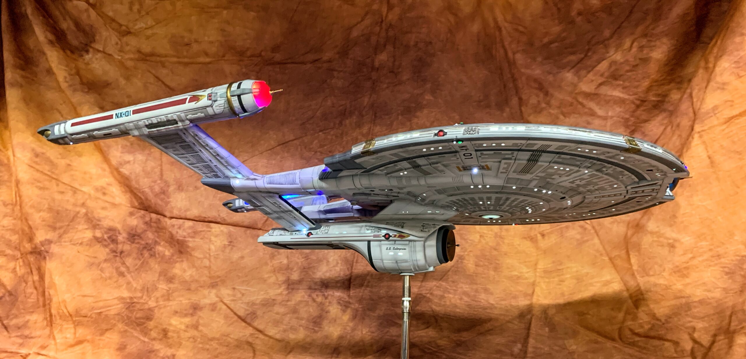 04 Enterprise NX-01 XL EDITION Model Diecast Ship (Eaglemoss / Star Trek