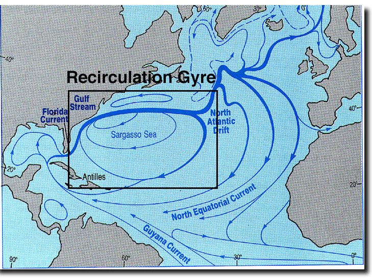 Florida Gulf Stream Map Reassessing The Stability Of The Florida Path 