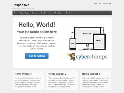 This is why you must always use a responsive wordpress theme for all your websites. 10 snygga WordPress teman du vill ha på din webbplats