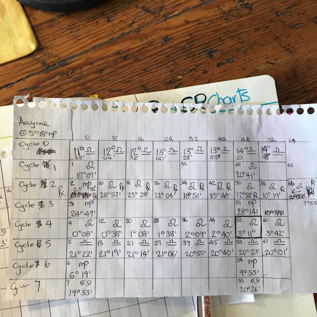 Arwytnne Venus Solar Return Worksheet