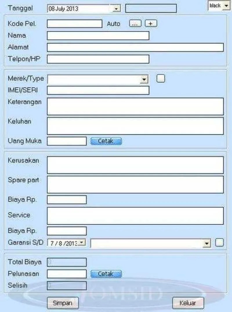 Service komputer foto copy service komputer foto copy service laptop desain logo no. Jual Software Aplikasi Cetak Nota Data Service Elektronik Sdsa Di Seller Omsid Computer Kab Tabanan Bali Blibli