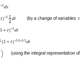 Beta Function