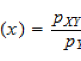 Conditional Probability Mass Function