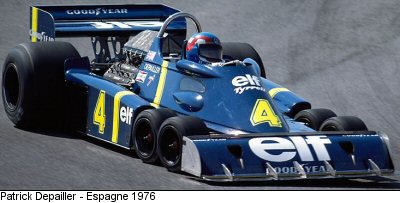 Tyrrell P34 Stats F1