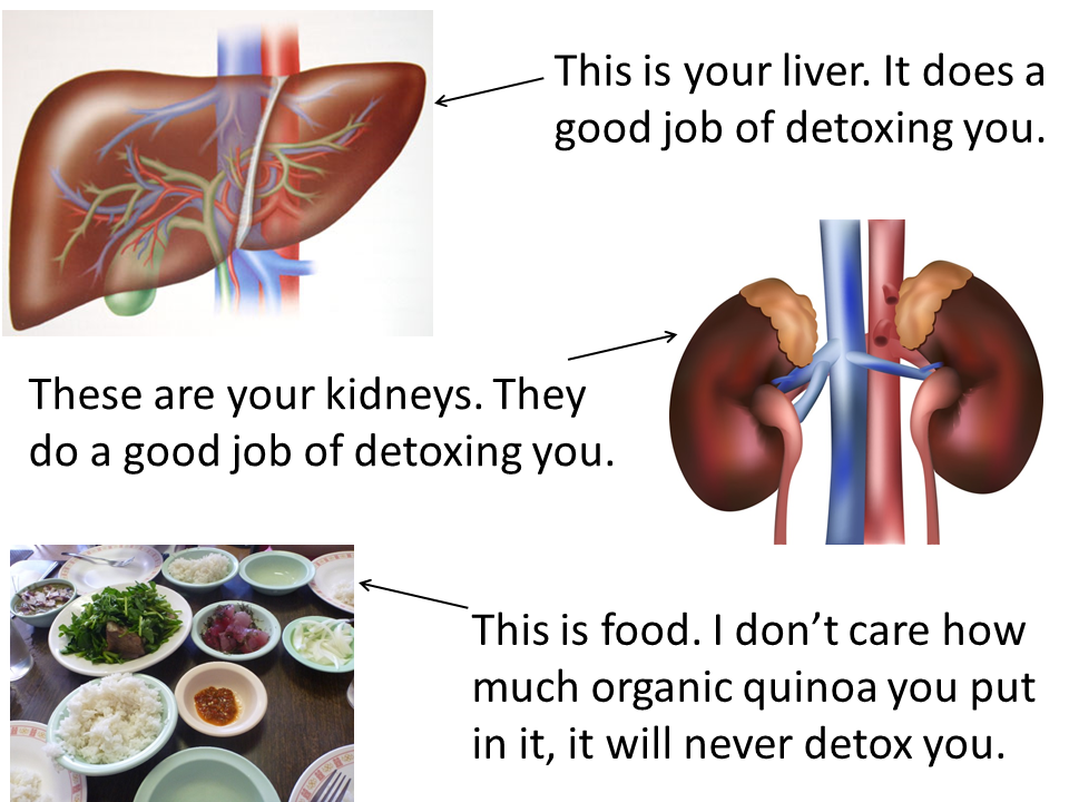 Detox It S All A Con The Stats Guy