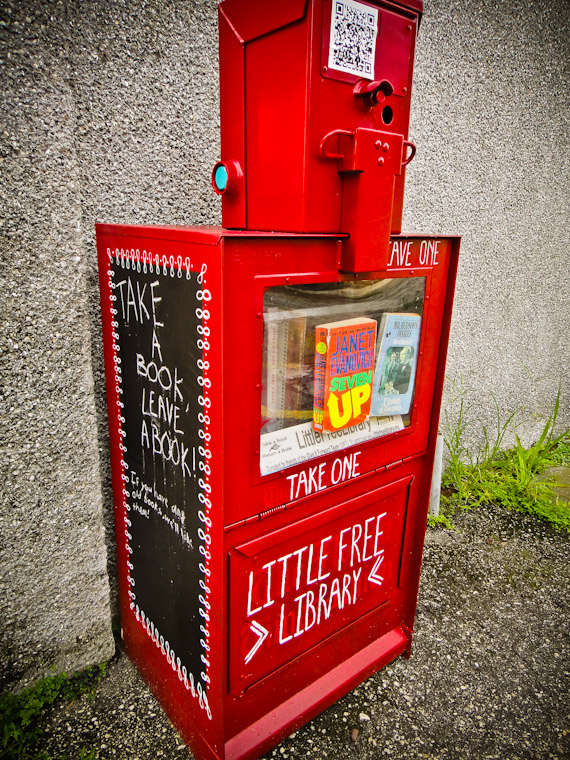 Little Free Library Newspaper Box