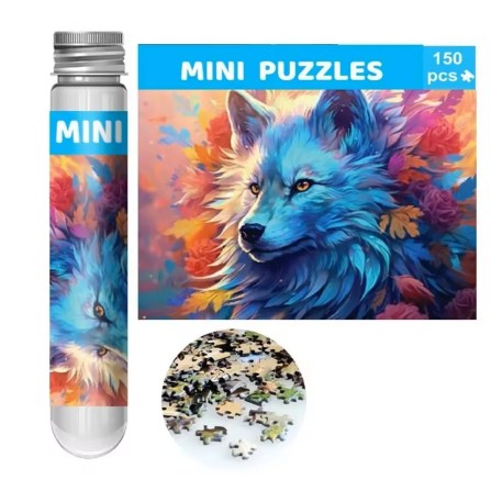 Mini Puzzle Ve Zkumavce Vlk