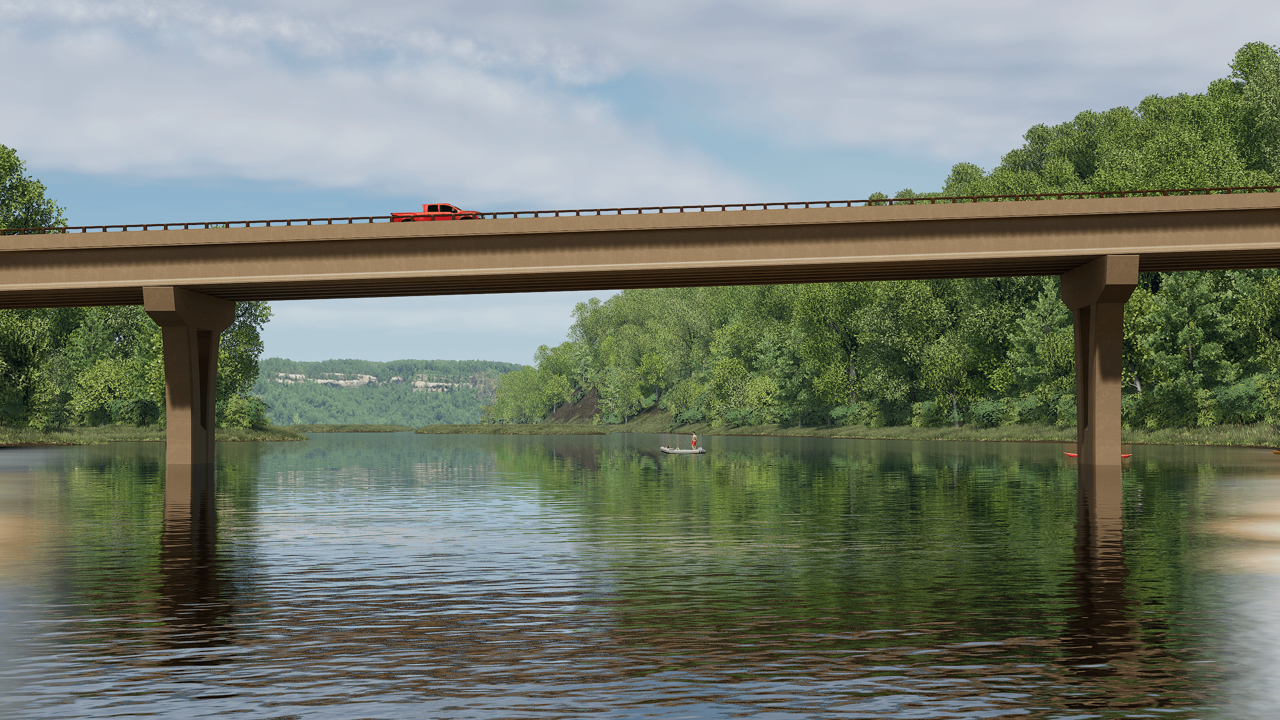 Hwy 243 Osceola Bridge construction schedule update