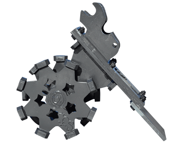 SUI ME Series mini excavator compaction wheel