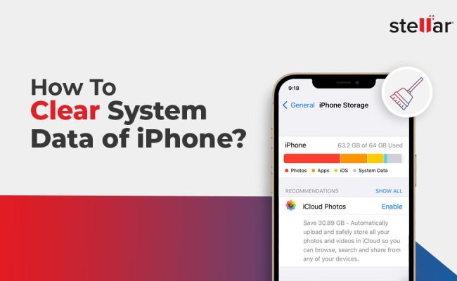 How To Clear System Data Of IPhone? | Stellar