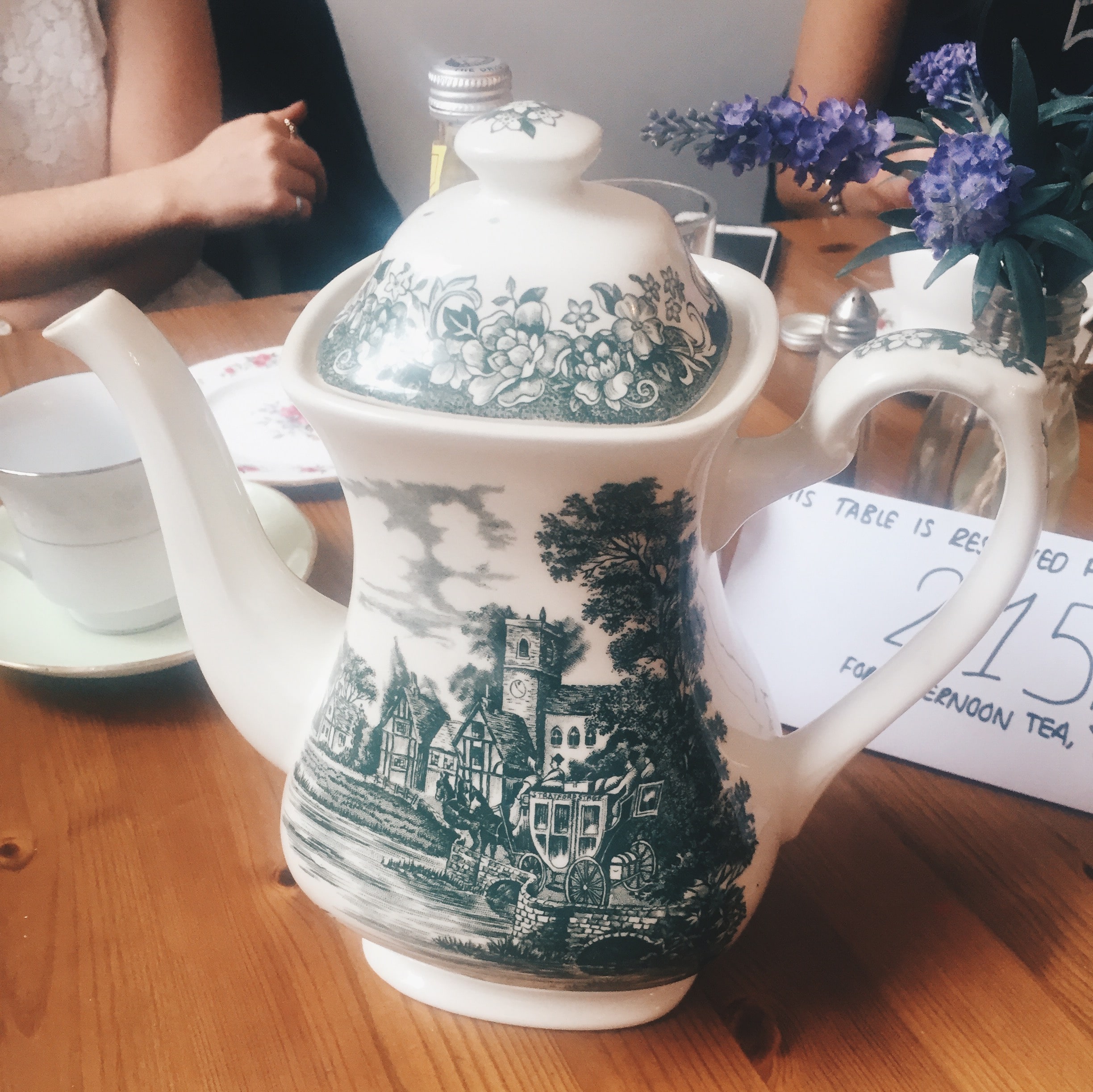 vintage china teapot