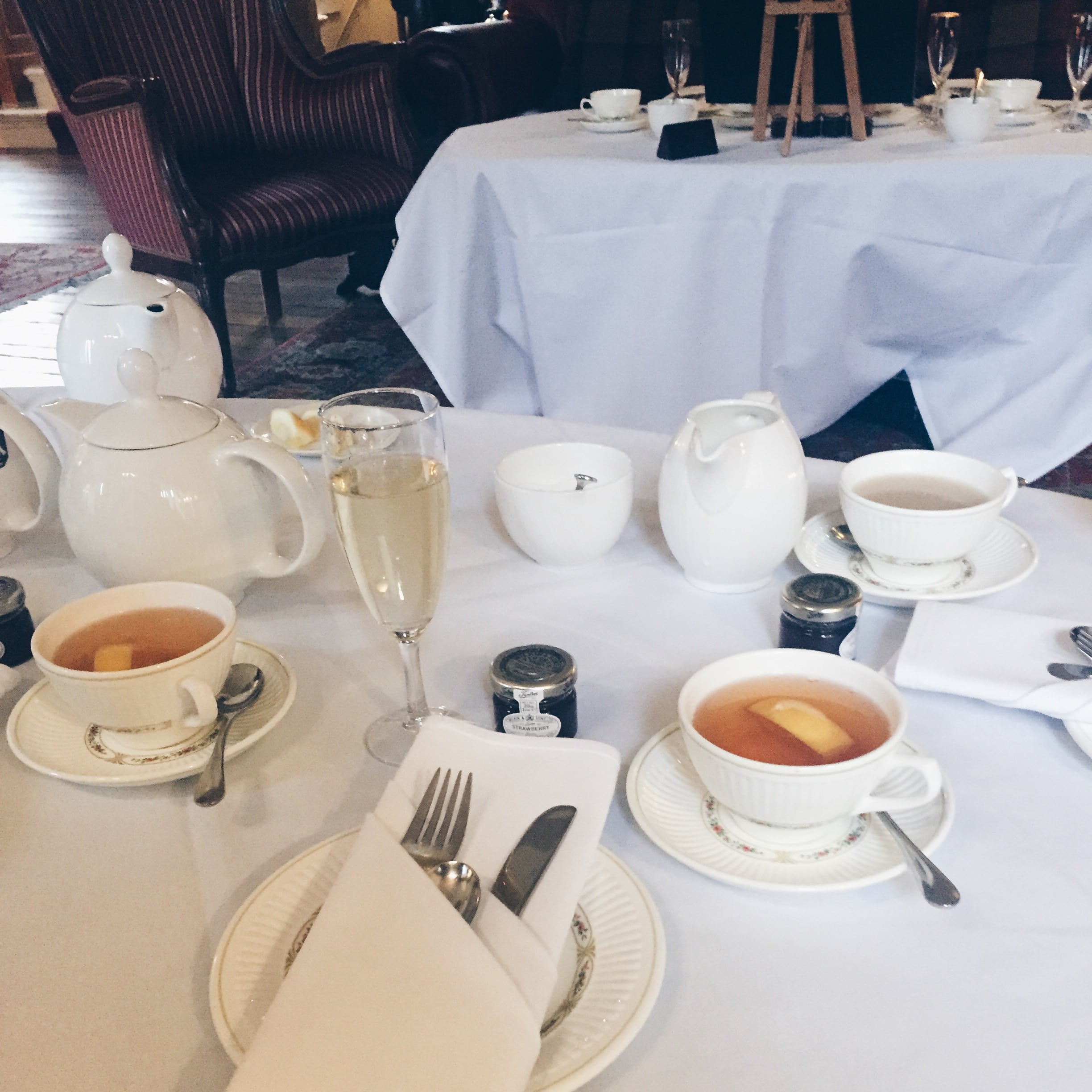 Afternoon tea spa package at Headlam Hall