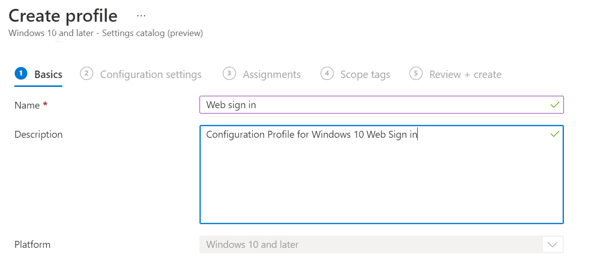 Configure Windows 10 Web sign in – 2 – stephanvdkruis.com