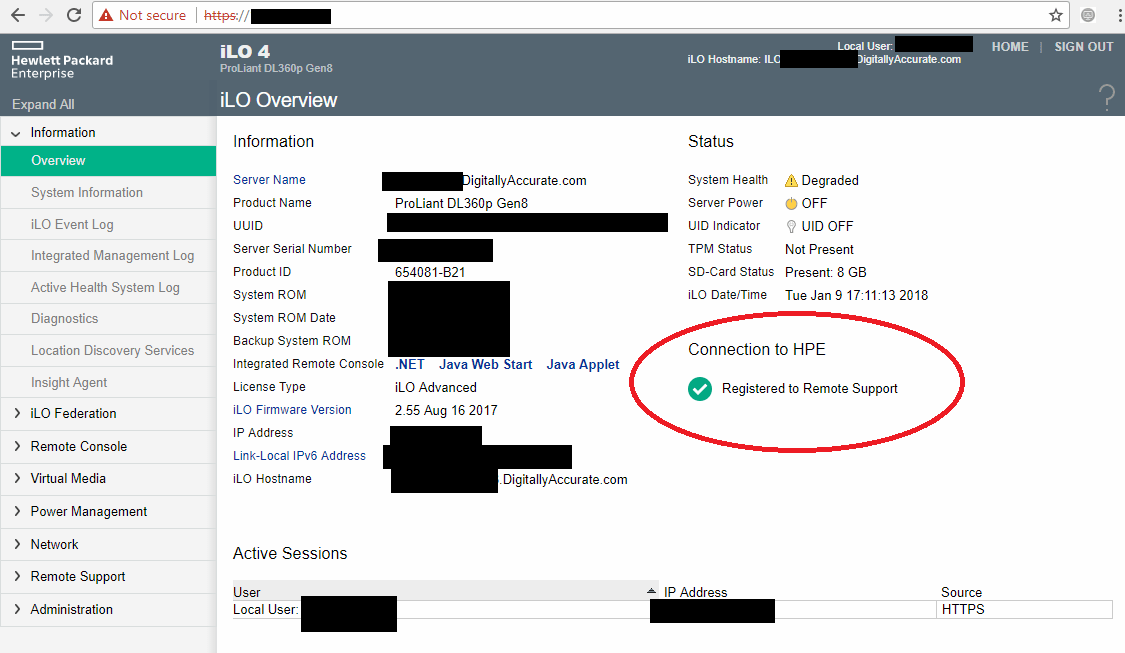 Hpe Remote Support Insight Online In Action The Tech Journal Registering for remote support.