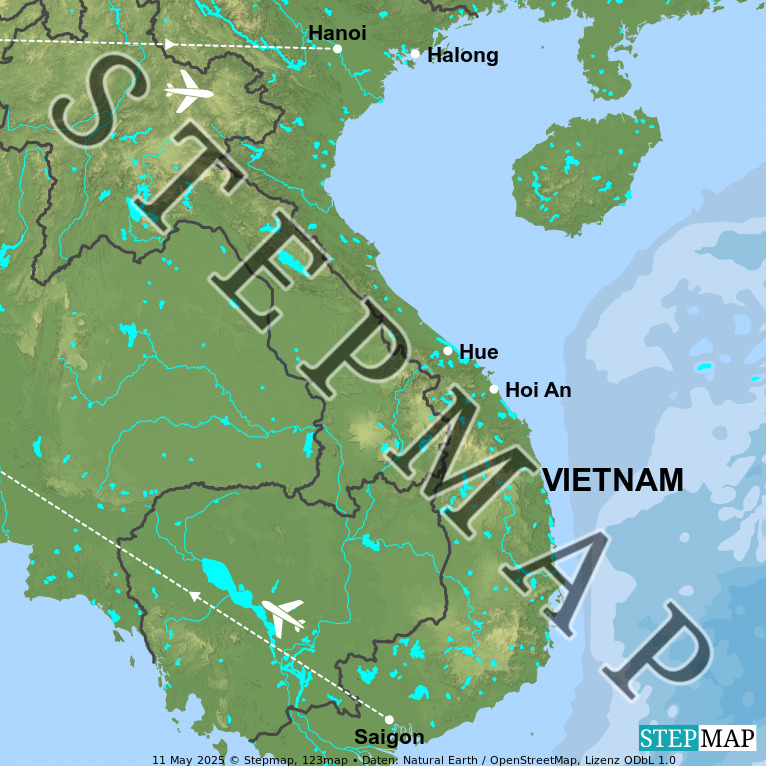 StepMap Vietnam 2026 Landkarte F R Vietnam Vietnam 2026 R1ToY0gIsw 