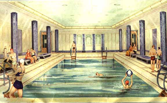 The Tourist Class Pool And Gymnasium