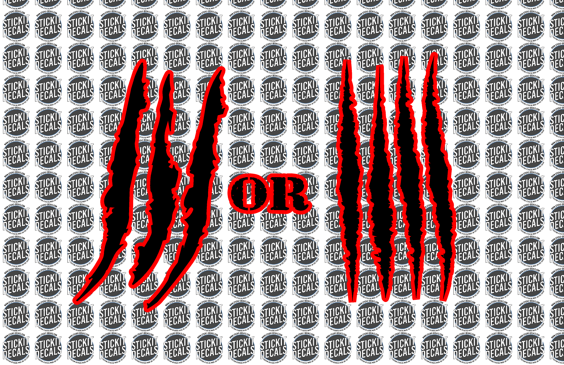 Dodge Charger Claws Tear Rip Headlight