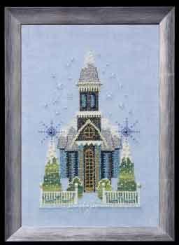 Little Snowy Blue Church