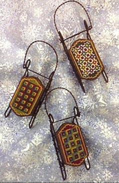 SLED ORNAMENT - MIXED BAG QUILTS