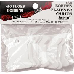 Cardboard Floss Bobbins