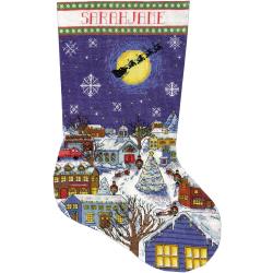 Christmas Eve Stocking Counted Cross Stitch Kit