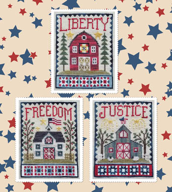 Patriotic Barn Trio