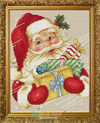 Christmas Father Arrives
