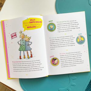 Hou je goed vast voor dit nieuwe zoete zusjes avontuur! De zoete zusjes zoeken een schat - StoerLeesVoer