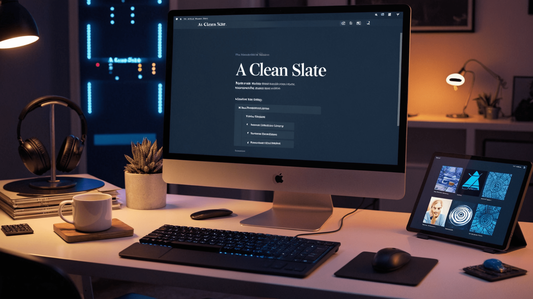 A Clean Slate: Revamped Website