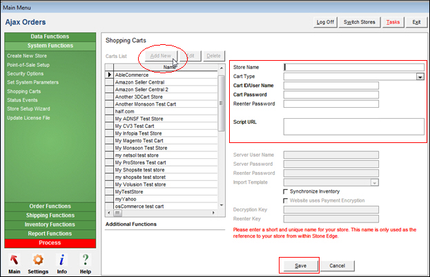 Shopping cart powered by 3dcart. 3dcart Shopping Cart Setup