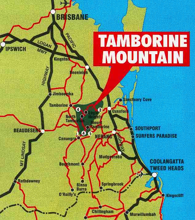 Tamborine Mountain Street Map At Russell Chau Blog Map9 