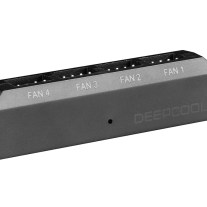 DeepCool FH-04 4 Port Fan Hub, Compatible With 12V 3PIN/4PIN Fans, 550mm, Extend Up To 4 Fans