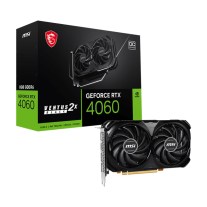MSI GeForce RTX 4060 VENTUS 2X BLACK 8G OC MSI nVidia GeForce RTX 4060 VENTUS 2X BLACK 8G OC Video Card  2490 MHz Boost Clock, 8GB GDDR6,DisplayPort x 3 (v1.4a),HDMI x 1 sa