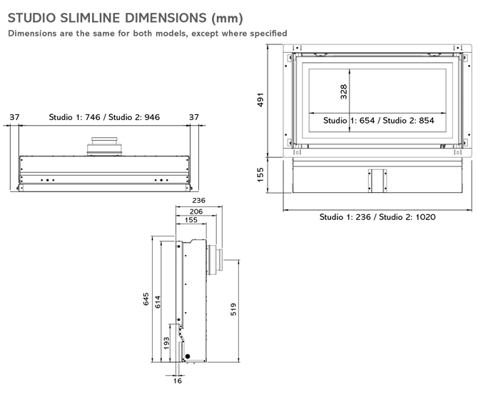 Novus Gas Fireplace With Glowing Embers Heatilator