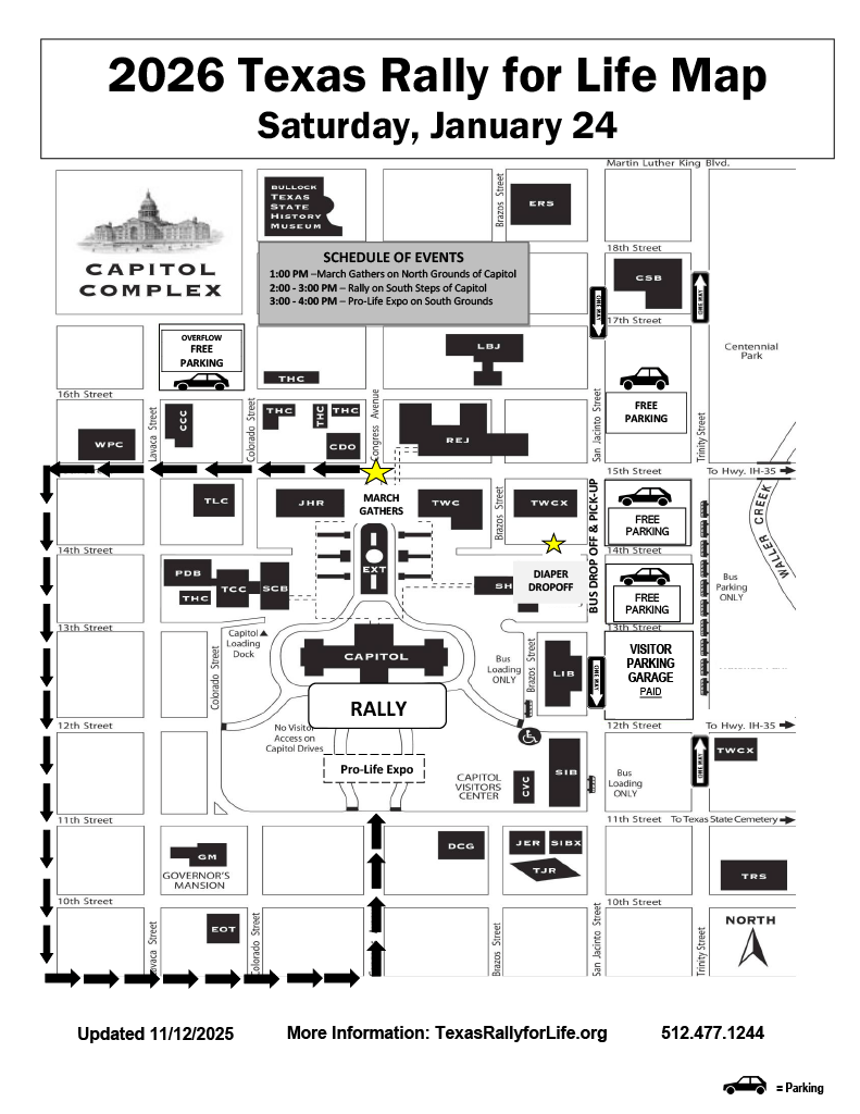 2026 Texas Rally For Life Map St Paul Lutheran Church 2026 Texas Rally For Life Map 