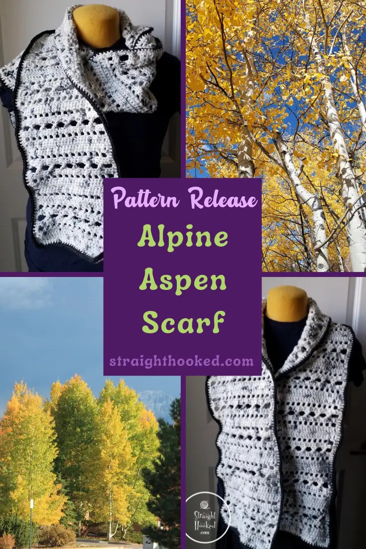 Read more about the article Pattern Release: the Alpine Aspen Scarf