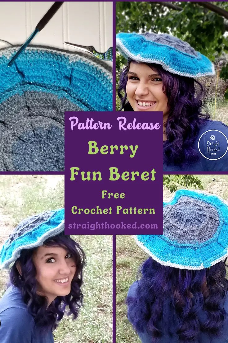 Read more about the article Berry Fun Beret- FREE Crochet Pattern