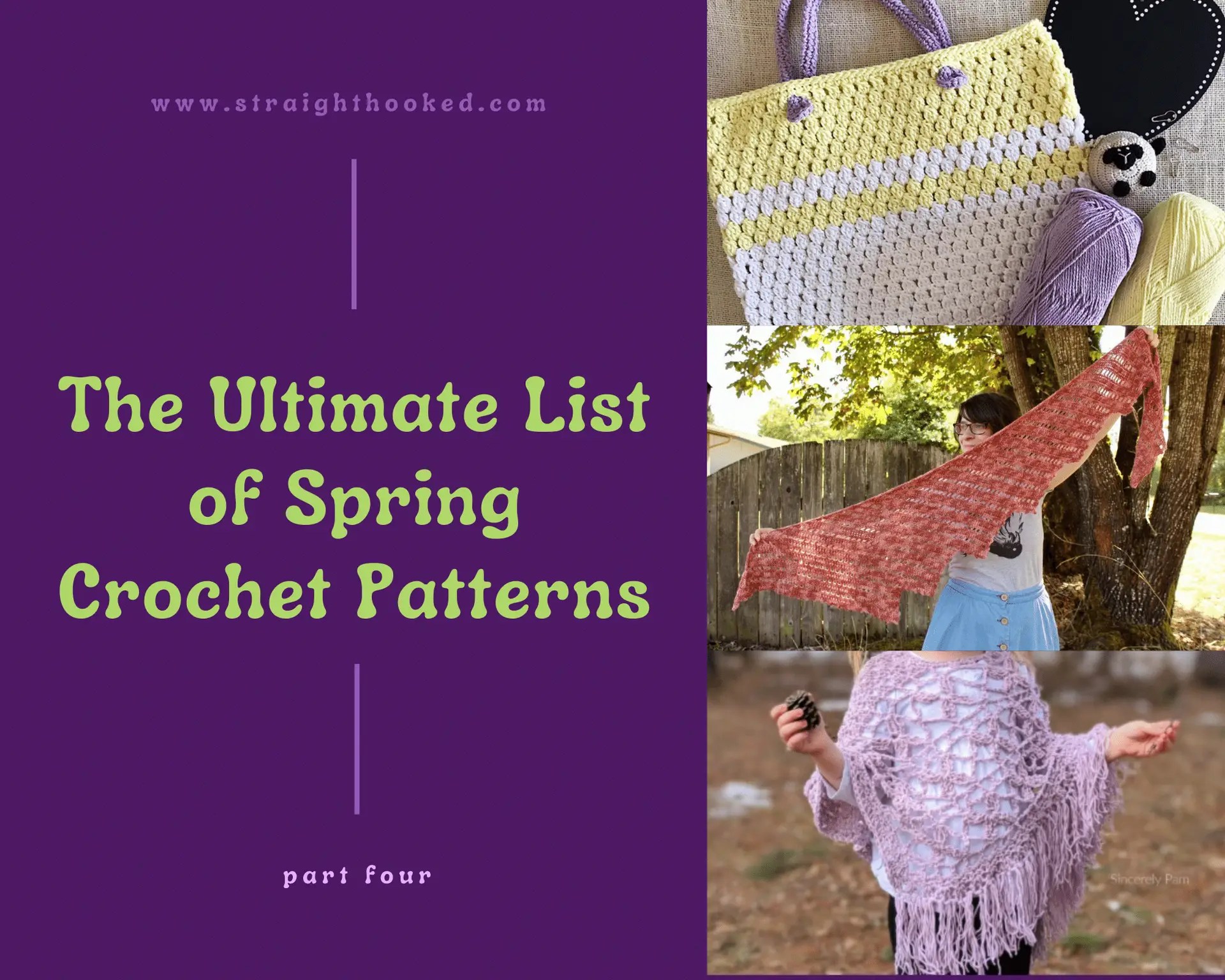 You are currently viewing The Ultimate List of Spring Crochet Patterns Part 4