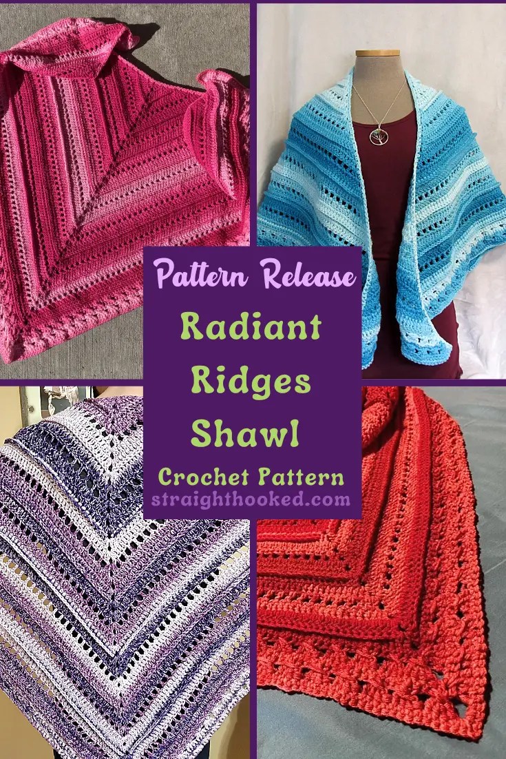 Read more about the article Pattern Release: the Radiant Ridges Shawl