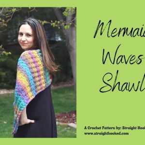 Mermaid Waves Shawl crochet pattern