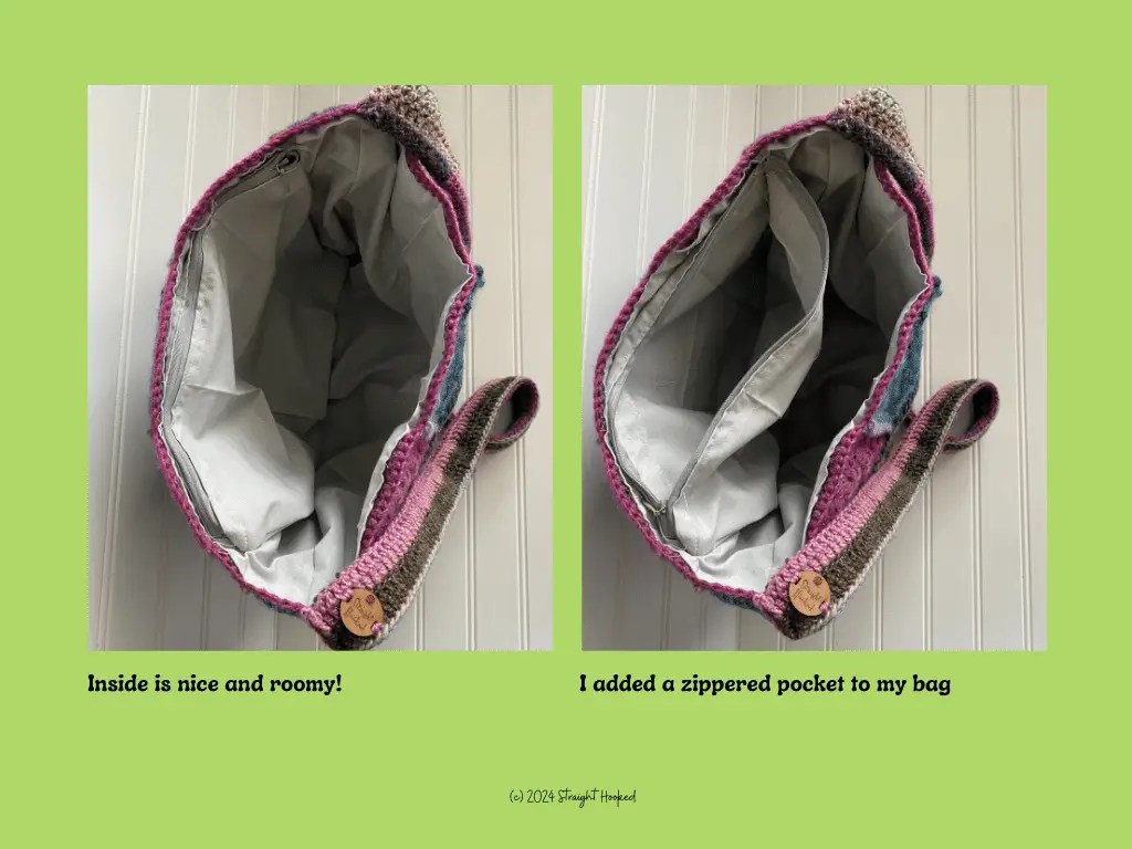 Patchwork Crossbody Handbag crochet pattern - Image 4