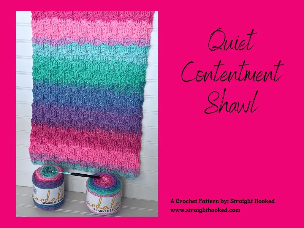 Quiet Contentment Shawl crochet pattern