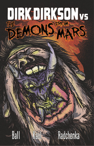 Dirk Dirkson vs. The Demons From Mars cover