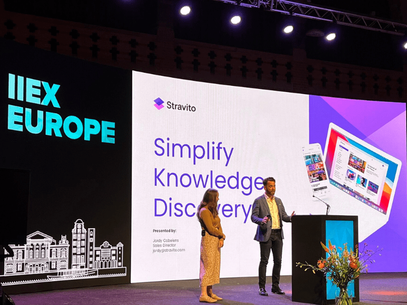 Meet Stravito At Iiex Europe I March 28 29 I Amsterdam