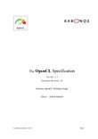 Khronos-opencl-sepcifications