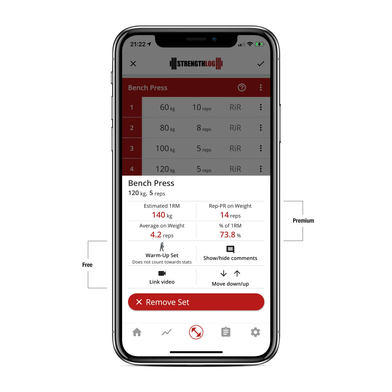 workout log app