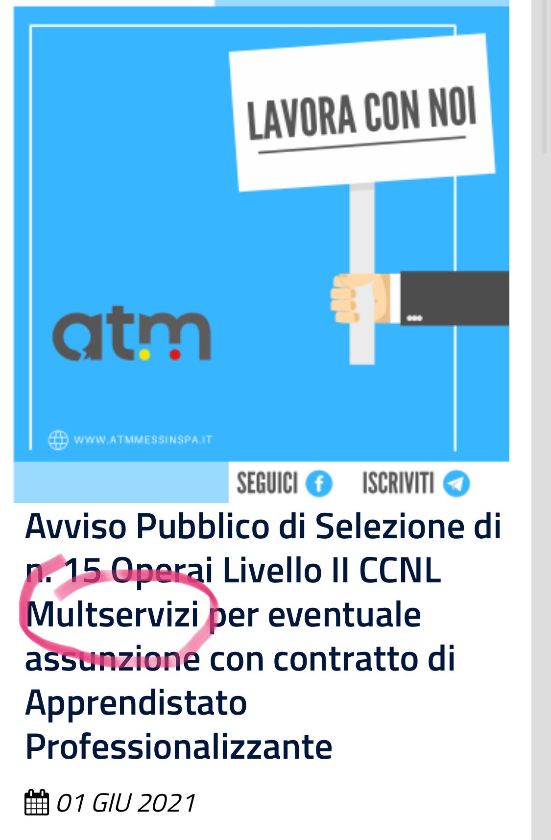 Messina, Filt Cgil-Uiltrasporti “Atm Scopre Le Carte: 15 Nuove Assunzioni Ma Senza Il Contratto Autoferrotranvieri” | Strettoweb 1715_x_1125_jpg