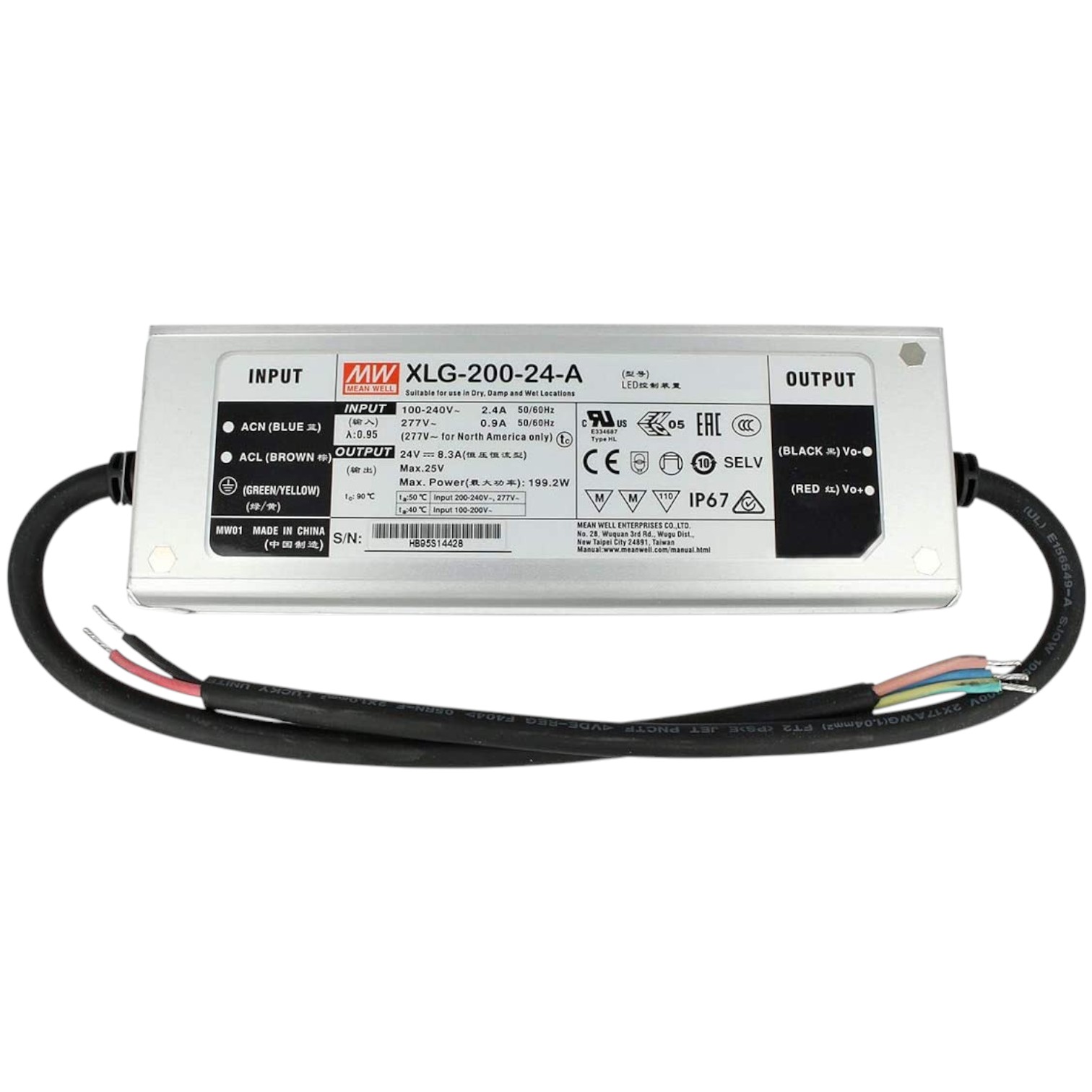 meanwell-ip67-24v-200w-constant-voltage-non-dimming-led-driver-1