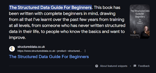 featured snippet